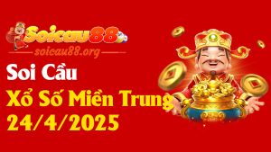 Soi Cầu Xổ Số Miền Trung | Bình Định - Quảng Bình - Quảng Trị 24/4/2025